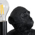 GloboStar® APES 01807 Μοντέρνο Επιτραπέζιο Φωτιστικό Πορτατίφ Μονόφωτο 1 x E27 IP20 Μαύρο Πλαστικό - Μ30 x Π27 x Υ30cm - ledmania.gr