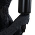 GloboStar® APES 01807 Μοντέρνο Επιτραπέζιο Φωτιστικό Πορτατίφ Μονόφωτο 1 x E27 IP20 Μαύρο Πλαστικό - Μ30 x Π27 x Υ30cm - ledmania.gr