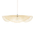 GLOBOSTAR® MELEMELE 01842 Boho Κρεμαστό Φωτιστικό Οροφής με Ντουί 1 x E27 AC 220-240V IP20 - Μπεζ - Μ100 x Π100 x Υ12cm