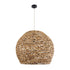 GLOBOSTAR® MANGATA 01851 Boho Κρεμαστό Φωτιστικό Οροφής με Ντουί 1 x E27 AC 220-240V IP20 - Μπεζ Καφέ - Μ60 x Π60 x Υ50cm - ledmania.gr