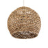 GLOBOSTAR® MANGATA 01851 Boho Κρεμαστό Φωτιστικό Οροφής με Ντουί 1 x E27 AC 220-240V IP20 - Μπεζ Καφέ - Μ60 x Π60 x Υ50cm - ledmania.gr