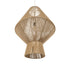 GloboStar® CAYMAN 01854 Boho Κρεμαστό Φωτιστικό Οροφής Μονόφωτο 1 x E27 AC220-240V IP20 - Φ60 x Υ86cm - Μπεζ Λεπτό Σχοινί Τριχιά Πλέγμα - ledmania.gr