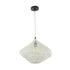 GloboStar® KENTUCKY 01862 Vintage Κρεμαστό Φωτιστικό Οροφής Μονόφωτο 1 x E27 AC220-240V IP20 - Φ40 x Υ30cm - Μπεζ Εκρού Μεταλλικό Πλέγμα - 5 Χρόνια Εγγύηση - ledmania.gr