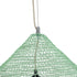 GloboStar® KENTUCKY 01866 Vintage Κρεμαστό Φωτιστικό Οροφής Μονόφωτο 1 x E27 AC220-240V IP20 - Φ60 x Υ50cm - Apple Green Μεταλλικό Πλέγμα - 5 Χρόνια Εγγύηση - ledmania.gr
