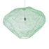 GloboStar® KENTUCKY 01870 Vintage Κρεμαστό Φωτιστικό Οροφής Μονόφωτο 1 x E27 AC220-240V IP20 - Φ90 x Υ70cm - Apple Green Μεταλλικό Πλέγμα - 5 Χρόνια Εγγύηση - ledmania.gr