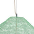 GloboStar® KENTUCKY 01870 Vintage Κρεμαστό Φωτιστικό Οροφής Μονόφωτο 1 x E27 AC220-240V IP20 - Φ90 x Υ70cm - Apple Green Μεταλλικό Πλέγμα - 5 Χρόνια Εγγύηση - ledmania.gr