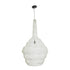 GloboStar® KENTUCKY 01883 Vintage Κρεμαστό Φωτιστικό Οροφής Μονόφωτο 1 x E27 AC220-240V IP20 - Φ60 x Υ90cm - Μπεζ Εκρού Μεταλλικό Πλέγμα - 5 Χρόνια Εγγύηση - ledmania.gr