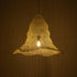 GloboStar® KENTUCKY 01892 Vintage Κρεμαστό Φωτιστικό Πλέγμα Μονόφωτο 1 x E27 IP20 Λευκό Μέταλλο - Μ60 x Π60 x Υ52cm - ledmania.gr