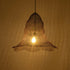 GloboStar® KENTUCKY 01893 Vintage Κρεμαστό Φωτιστικό Πλέγμα Μονόφωτο 1 x E27 IP20 Καφέ Μέταλλο - Μ60 x Π60 x Υ52cm - ledmania.gr