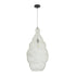 GloboStar® KENTUCKY 01895 Vintage Κρεμαστό Φωτιστικό Οροφής Μονόφωτο 1 x E27 AC220-240V IP20 - Φ40 x Υ70cm - Μπεζ Εκρού Μεταλλικό Πλέγμα - 5 Χρόνια Εγγύηση - ledmania.gr