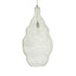 GloboStar® KENTUCKY 01895 Vintage Κρεμαστό Φωτιστικό Οροφής Μονόφωτο 1 x E27 AC220-240V IP20 - Φ40 x Υ70cm - Μπεζ Εκρού Μεταλλικό Πλέγμα - 5 Χρόνια Εγγύηση - ledmania.gr