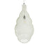 GloboStar® KENTUCKY 01895 Vintage Κρεμαστό Φωτιστικό Οροφής Μονόφωτο 1 x E27 AC220-240V IP20 - Φ40 x Υ70cm - Μπεζ Εκρού Μεταλλικό Πλέγμα - 5 Χρόνια Εγγύηση - ledmania.gr