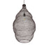 GloboStar® KENTUCKY 01896 Vintage Κρεμαστό Φωτιστικό Οροφής Μονόφωτο 1 x E27 AC220-240V IP20 - Φ40 x Υ70cm - Σκούρο Καφέ Μεταλλικό Πλέγμα - 5 Χρόνια Εγγύηση - ledmania.gr