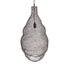GloboStar® KENTUCKY 01896 Vintage Κρεμαστό Φωτιστικό Οροφής Μονόφωτο 1 x E27 AC220-240V IP20 - Φ40 x Υ70cm - Σκούρο Καφέ Μεταλλικό Πλέγμα - 5 Χρόνια Εγγύηση - ledmania.gr