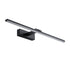 GLOBOSTAR® ELLIS 60444 Μοντέρνο Φωτιστικό Τοίχου - Απλίκα Καθρέπτη Μπάνιου LED 12W 1400lm 120° AC 220-240V IP44 Φυσικό Λευκό 4500K - Lumileds SMD Chip & TÜV SÜD Driver - Μαύρο Ματ - Μ60 x Π16 x Υ6cm - 3 Χρόνια Εγγύηση - ledmania.gr