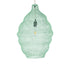GloboStar® KENTUCKY 01900 Vintage Κρεμαστό Φωτιστικό Οροφής Μονόφωτο 1 x E27 AC220-240V IP20 - Φ40 x Υ60cm - Τιρκουάζ Μεταλλικό Πλέγμα - ledmania.gr