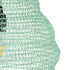 GloboStar® KENTUCKY 01900 Vintage Κρεμαστό Φωτιστικό Οροφής Μονόφωτο 1 x E27 AC220-240V IP20 - Φ40 x Υ60cm - Τιρκουάζ Μεταλλικό Πλέγμα - ledmania.gr