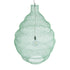 GloboStar® KENTUCKY 01903 Vintage Κρεμαστό Φωτιστικό Οροφής Μονόφωτο 1 x E27 AC220-240V IP20 - Φ80 x Υ110cm - Τιρκουάζ Μεταλλικό Πλέγμα - ledmania.gr