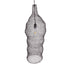 GloboStar® KENTUCKY 01905 Vintage Κρεμαστό Φωτιστικό Οροφής Μονόφωτο 1 x E27 AC220-240V IP20 - Φ30 x Υ80cm - Σκούρο Καφέ Μεταλλικό Πλέγμα - ledmania.gr