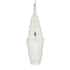 GloboStar® KENTUCKY 01907 Vintage Κρεμαστό Φωτιστικό Οροφής Μονόφωτο 1 x E27 AC220-240V IP20 - Φ30 x Υ105cm - Μπεζ Εκρού Μεταλλικό Πλέγμα - ledmania.gr