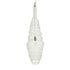 GloboStar® KENTUCKY 01907 Vintage Κρεμαστό Φωτιστικό Οροφής Μονόφωτο 1 x E27 AC220-240V IP20 - Φ30 x Υ105cm - Μπεζ Εκρού Μεταλλικό Πλέγμα - ledmania.gr