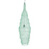 GloboStar® KENTUCKY 01909 Vintage Κρεμαστό Φωτιστικό Οροφής Μονόφωτο 1 x E27 AC220-240V IP20 - Φ30 x Υ105cm - Τιρκουάζ Μεταλλικό Πλέγμα - ledmania.gr