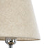 GLOBOSTAR® HASUMI 01956 Boho Επιτραπέζιο Φωτιστικό Πορτατίφ με Ντουί 1 x E27 AC 220-240V IP20 - Μπεζ - Μ23 x Π23 x Υ40cm - ledmania.gr