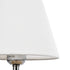 GLOBOSTAR® HASUMI 01957 Boho Επιτραπέζιο Φωτιστικό Πορτατίφ με Ντουί 1 x E27 AC 220-240V IP20 - Μπεζ & Λευκό - Μ19 x Π19 x Υ30cm - ledmania.gr