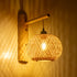 GLOBOSTAR® SELVA 01963 Boho Φωτιστικό Τοίχου - Απλίκα με Ντουί 1 x E27 AC 220-240V IP20 - Μπεζ - Μ23 x Π23 x Υ37cm