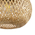 GLOBOSTAR® SELVA 01963 Boho Φωτιστικό Τοίχου - Απλίκα με Ντουί 1 x E27 AC 220-240V IP20 - Μπεζ - Μ23 x Π23 x Υ37cm