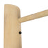 GLOBOSTAR® KALIA 01964 Boho Φωτιστικό Τοίχου - Απλίκα με Ντουί 1 x E27 AC 220-240V IP20 - Μπεζ - Μ33 x Π36 x Υ42cm