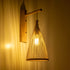 GLOBOSTAR® ARIDA 01970 Boho Φωτιστικό Τοίχου - Απλίκα με Ντουί 1 x E27 AC 220-240V IP20 - Μπεζ - Μ21 x Π30 x Υ55cm