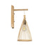 GLOBOSTAR® ARIDA 01970 Boho Φωτιστικό Τοίχου - Απλίκα με Ντουί 1 x E27 AC 220-240V IP20 - Μπεζ - Μ21 x Π30 x Υ55cm