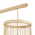 GLOBOSTAR® NOMAD 01972 Boho Φωτιστικό Τοίχου - Απλίκα με Ντουί 1 x E27 AC 220-240V IP20 - Μπεζ - Μ16 x Π28 x Υ50cm