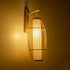GLOBOSTAR® TULUM 01973 Boho Φωτιστικό Τοίχου - Απλίκα με Ντουί 1 x E27 AC 220-240V IP20 - Μπεζ - Μ25 x Π33 x Υ73cm