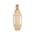 GLOBOSTAR® TULUM 01973 Boho Φωτιστικό Τοίχου - Απλίκα με Ντουί 1 x E27 AC 220-240V IP20 - Μπεζ - Μ25 x Π33 x Υ73cm
