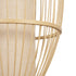 GLOBOSTAR® TULUM 01973 Boho Φωτιστικό Τοίχου - Απλίκα με Ντουί 1 x E27 AC 220-240V IP20 - Μπεζ - Μ25 x Π33 x Υ73cm
