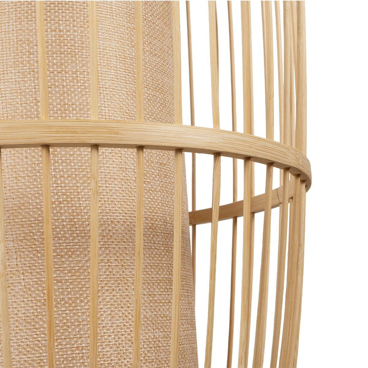 GLOBOSTAR® TULUM 01974 Boho Φωτιστικό Τοίχου - Απλίκα με Ντουί 1 x E27 AC 220-240V IP20 - Μπεζ - Μ28 x Π34 x Υ102cm