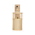 GLOBOSTAR® TULUM 01978 Boho Φωτιστικό Τοίχου - Απλίκα με Ντουί 1 x E27 AC 220-240V IP20 - Μπεζ - Μ16 x Π26.5 x Υ47cm