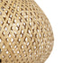 GLOBOSTAR® FARAH 01980 Boho Επιτραπέζιο Φωτιστικό Πορτατίφ με Ντουί 1 x E27 AC 220-240V IP20 - Μπεζ - Μ30 x Π30 x Υ46cm