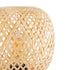 GLOBOSTAR® KERRY 01981 Boho Επιτραπέζιο Φωτιστικό Πορτατίφ με Ντουί 1 x E27 AC 220-240V IP20 - Μπεζ - Μ18 x Π18 x Υ25cm - ledmania.gr