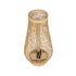 GLOBOSTAR® ARIDA 01982 Boho Επιτραπέζιο Φωτιστικό Πορτατίφ με Ντουί 1 x E27 AC 220-240V IP20 - Μπεζ - Μ20 x Π20 x Υ38.5cm