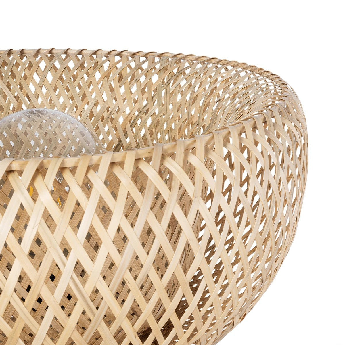GLOBOSTAR® POPPY 01983 Boho Επιδαπέδιο Φωτιστικό με Ντουί 1 x E27 AC 220-240V IP20 - Μπεζ - Μ58 x Π58 x Υ143cm - ledmania.gr