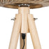 GLOBOSTAR® POPPY 01983 Boho Επιδαπέδιο Φωτιστικό με Ντουί 1 x E27 AC 220-240V IP20 - Μπεζ - Μ58 x Π58 x Υ143cm - ledmania.gr