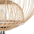 GloboStar® POPPY 01986 Boho Επιδαπέδιο Φωτιστικό Μονόφωτο 1 x E27 IP20 Μπεζ Ξύλο - Μ58 x Π58 x Υ141cm - ledmania.gr