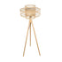 GLOBOSTAR® POPPY 01989 Boho Επιδαπέδιο Φωτιστικό με Ντουί 1 x E27 AC 220-240V IP20 - Μπεζ - Μ58 x Π58 x Υ149cm - ledmania.gr
