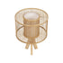 GLOBOSTAR® TULUM 01993 Boho Επιτραπέζιο Φωτιστικό Πορτατίφ με Ντουί 1 x E27 AC 220-240V IP20 - Μπεζ - Μ30 x Π30 x Υ40cm