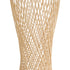 GLOBOSTAR® ROWAN 01994 Boho Επιτραπέζιο Φωτιστικό Πορτατίφ με Ντουί 1 x E27 AC 220-240V IP20 - Μπεζ - Μ17 x Π17 x Υ42cm - ledmania.gr