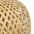 GLOBOSTAR® SELVA 01995 Boho Επιτραπέζιο Φωτιστικό Πορτατίφ με Ντουί 1 x E27 AC 220-240V IP20 - Μπεζ - Μ30 x Π30 x Υ45cm