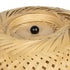 GLOBOSTAR® SELVA 01995 Boho Επιτραπέζιο Φωτιστικό Πορτατίφ με Ντουί 1 x E27 AC 220-240V IP20 - Μπεζ - Μ30 x Π30 x Υ45cm